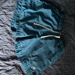 Nike Dark Teal Shorts with White Details
